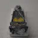 zeyu Dusk to Dawn Outdoor Post Light Fixture, 13.7-Inch Farmhouse Post Lantern Lamp Post for Patio, Clear Glass Shade and Black Finish, 20076PS-PC BK (Medium - 1 Pack)