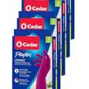 Playtex Living Reuseable Rubber Cleaning Gloves (Small, 3 Pairs), Premium Protection Reusable Household Gloves