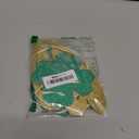 Lucky One Banner - St Patricks Day 1st Birthday Party Decorations, Gold Glitter, 5.9 inches Tall