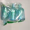 MDLUU 6-Pack Glass Bud Vase, Apothecary Bottle Vase, Decorative Glass Bottle for Wedding Centerpiece, Home Decor (Blue)