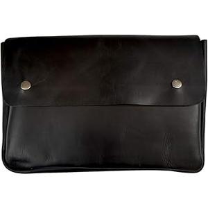 Leather File Folder Organizer Document Holder, File Case, A5 Binder, Envelope Portfolio, Portfolio,Spacious Leather Folio Laptop Sleeve Case for 13" 14" 15" Laptops,Macbook & Tablets 