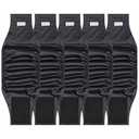 5 Pack Dog Diapers Male Reusable, Premium Belly Bands for Male Dogs, High Absorbing Male Dog Pee Wraps for Doggie in Incontinence or Excitable Urination and Training, Black ,L
