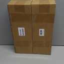 Under Desk Cable Management Tray, GZOKMOG Cord Management with Upgraded Clamp No Drill, Metal Cable Management Box for Home Office, Wire Management for Standing Desk, 2 Pack White, 13.38 inch