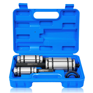 DAYUAN Upgraded 3 Pcs 11/8'' to 31/2'' Exhaust Pipe Expander Tool Set, Tail Pipe Spreader Kit Compatible with Most Vehicles and Trucks Bule Case