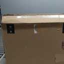 9x25 Inch Black Picture Frame, 3 - Pack, This 1.25 inch Custom MDF Poster Frame is Black Satin, Comes with Economy Acrylic