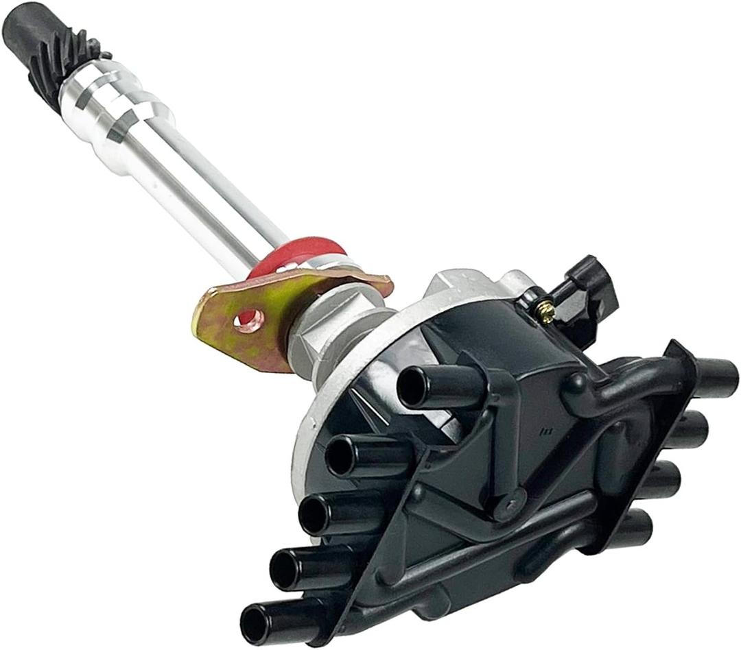 Ignition Distributor for 1996-2002 Chevy GMC Cadillac Isuzu with Vortec V8 5.0L 5.7L, Replaces 93441558 1104058 12570425, Direct Fit Ignition Distributor with Cap & Rotor