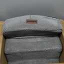 Dog Stairs for Small Dogs, 3-Step Non-Slip Pet Stairs for Couch Sofa and Chair, Dog Bed Stairs for Puppy, Older Cat,Grey,13.6" H