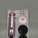 Electric Foot Nail File Cordless, 2 in 1 Wireless Dermave Electric Foot Callus Remover, Adjustable 9 Speed Rechargeable Pedicure Foot Filer Tool w/Sandpaper Discs & Nail Drill Bits,Digital Display (Pink)