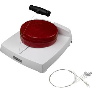 Boska Cheese Commander Pro+ with 12 Spare Wires/Cheese Cutting/For Small and Soft Cheeses/Compact/Safe to Use / 0.019" Strong Spring Steel Wires/Designed in Europe/Block cheese