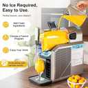 Slushie Machine for Home 15-60Mins - 88oz Slushy Machine Maker No Ice Needed Self Cleaning, Frozen Drink Machine, 7 Preset Programs for Margarita, Frapps, Milkshakes, Soda, Fruit Juice Slushies
