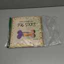 BEAUTYZOO 6PCS Dog Socks to Prevent Licking Paws, Anti Slip Dog Shoes for Hot Pavement Hardwood Floors, Traction Control Toe Grips Boots & Paw Protector for Small Medium Large Senior Dogs, Purple M