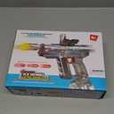 Electric Water Guns for Adults & Kids,Realistic Automatic Water Gun with 26-32 FT Long Range,800ml Large Water Tank,Splash-Resistant Design,Summer Outdoor Pool Beach Toy for Backyard Games(Blue)