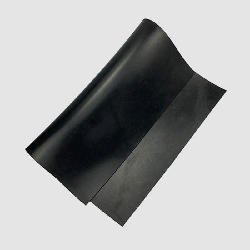 Black Rubber Matt 18×9"