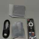 Android 14.0 TV Box 2025, LEFFOT RK3518 4K Ultra HD Streaming Device for TV, 2GB RAM 16GB ROM, Smart TV Box with Voice Remote, 2.4G & 5G WiFi 6, BT 5.4, USB 3.0, HDR10, Rockchip RK3518 Quad-Core A53