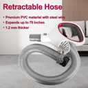 Vacuum Replacement Part Hose Handle,Upgraded Replacement Hose Handle fit Shark Rotator Professional Lift-Away Vacuum NV500, NV501, NV502, NV503, NV504, NV505, NV510, NV552, UV560