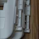 IRIS USA 24" 2-Panel Add-On Panels, Pet Dog Puppy Playpen, Foldable, Customizable, White