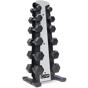 CAP Barbell Rubber Coated Vertical Rack