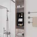 Hanging Closet Organizer - 3-Shelf, Easy Mount Foldable Wardrobe Storage Shelves for Clothes, Handbags, Shoes & Accessories - Washable Oxford Cloth Fabric, Black