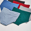 Hanes Men's 6Pack Tagless No Ride Up Briefs with ComfortSoft Waistband, Assorted, Medium