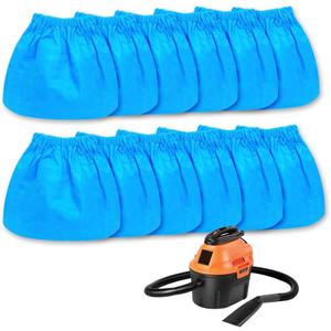 12 Pack VRC2 Cloth Filter Compatible with Vacmaster 1.5 to 3.2 Gallon Wet/Dry VacuumsFit for Armor All AA155 AA256 AA255 2.5 Gallon Shop VAC Microlined