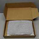 Seacity Wide Rain Shower Head With 5 Modes Handheld Showerheads, High Pressure Showerhead Combo with Extension Arm for Bathroom Accessories, Adjustable Shower Head with Anti-Clog Nozzles (Black)