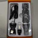 oneisall Dog Clippers with Double Blades, Cordless Small Pet Hair Grooming Trimmer, Low Noise for Trimming Dog's Hair Around Paws, Eyes, Ears, Face, Rump (Black)