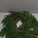 6FT Christmas Garland Norfolk Pine Garland Real Touch Faux Greenery Cedar Garlands for Mantle,Table,Wall,Christmas Decorations Indoor Outdoor