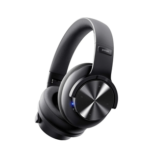 Picun B8 Bluetooth Headphones, 120H Playtime Headphone Wireless Bluetooth with 3 EQ Modes, Low Latency, Hands-Free Calls, Over Ear Headphones for Travel Home Office Cellphone PC Black