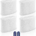TOMOON WF2 Humidifier Filter Replacement for Vic.ks V3500 V3100 V3900 V3700 VEV320 Ka z 3020 & Re-Lion WA-8D Cool Mist Humidifiers,Pack of 4