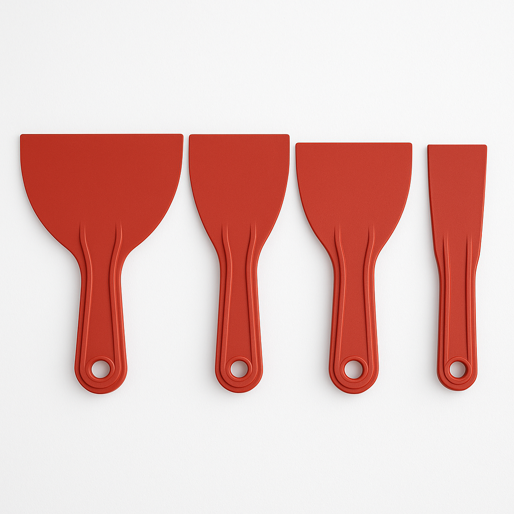 Plastic Putty Knives , 4PCS