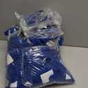 BRILLMAX 6 Pack Navy Blue Round Tablecloths 120 Inch for 60” Tables  150 GSM Polyester Fabric, Floor Length Drop, Water, Stain & Wrinkle Resistant Cloth Cover for Wedding Reception Banquet Dining