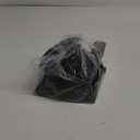 6 Inch Black Dryer Vent Cover Outside Stainless Steel Wall Vent with Removable Cover and Bird Screen Mesh RAL9011