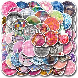 2 x 55Pcs Disco Ball Stickers
