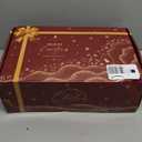 QIKSION Christmas Coffee Mugs Set of 6, 14oz Hot Chocolate Mugs, Cocoa Ceramic Mug, Perfect for Holiday Gifts