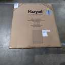 Kuyal Office Chair Mat for Carpet, Set of 2, Heavy Duty Computer Chair Mat | 40''x48'', Under Desk Protector Carpeted Clear Floors Mat, Easy Chair Movement,Ship Flat