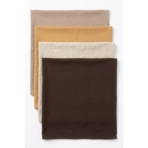  4-Pack 100% Cotton Comfortable Solid Decorative Throw Pillow Case, 16×18 in 100% Cotton