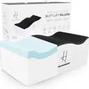 Holocomfort BBL Pillow After Surgery for Butt - Large Size, Ultra Comfort, Max Support, Luxury Recovery Pillow - Soft Memory Foam Booty Sitting Pillow for Driving