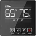 Moiswell Crawl Space Dehumidifier Remote Controller for Model M145 XP235 MP70, Digital Humidity, Temperature, Timer, Adapt The Humidity Level