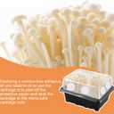 48 Pcs Monotub Adhesive Filter Discs - Synthetic Air Exchange Filters for Mushroom Growing - 2.95" Diameter, 2mm Thick Round Filter Pads for Fruiting Chamber Humidity Control