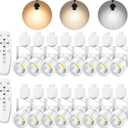 White Track Lighting Heads H Type LED Track Light Heads Dimmable Rail Ceiling Spotlight Fixtures Accent Art Task,2700K-6500K Stepless Dimming,Flicker Free CRI90+ 2410W 1000LM,16 Pack