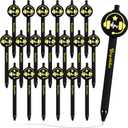 Sayglossy 20 Pcs 911 Dispatcher Gift Pen Bulk, National Public Safety Telecommunicator Appreciation Week Gift Accessories Funny Ballpoint Pens for 911 First Responders Birthday(Classic)