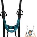 Neck Stretcher Cervical Traction Device for Home Use - Over The Door Cervical Neck Traction Device for Decompression Home Physical Therapy, Portable Neck Traction Device for Neck Pain
