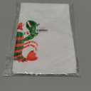 WUCHJ Pink Chinoiserie Christmas Cheetah Kitchen Towels, Preppy Coquette Leopard Christmas Tree Hand Towels for Bathroom, Girly Grandmillennial Xmas Decorative Dish Tea Towel, 16x24 Inch