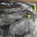 munirater 1Pair of Fog Lights RH & LH Replacement for 2007-2011 Yaris 4Door Clear Fog Lamps +Switch Kit