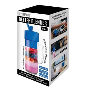 Better Blender Turbo Power USB Rechargeable 16 Oz