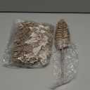 Suncalla 18 Pack 3 Styles 17 Inch Christmas Glitter Poinsettia Berry Stems Ornaments Artificial Floral Branches Picks for Christmas Tree Home Vase Holiday Party Decor(Champagne)