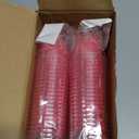 200 Pcs Valentine's Day Plastic Shot Cups Bulk 2 oz Pink Heart Disposable Shot Glasses Small Drinking Tasting Cups for Whiskey Liquor Valentines Wedding Anniversary Holiday Bachelor Party