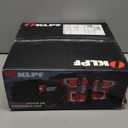 OKLPF Rear Brake Smoked Tail Light Compatible With 2018 2019 2020 Ford F150 F-150 Replace JL3Z13405H,Replace Smoke Black Taillight Assembly,Included Bulbs and Harness,Driver and Passenger Side