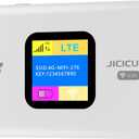 Portable 4G LTE Mobile WiFi Router, Mobile Hotspot Router for Travel,150Mbps High Speed Hotspot Device (SIM Card Slot) Support 8-11 Users,Camping,Motorhomes,Office,Anywhere