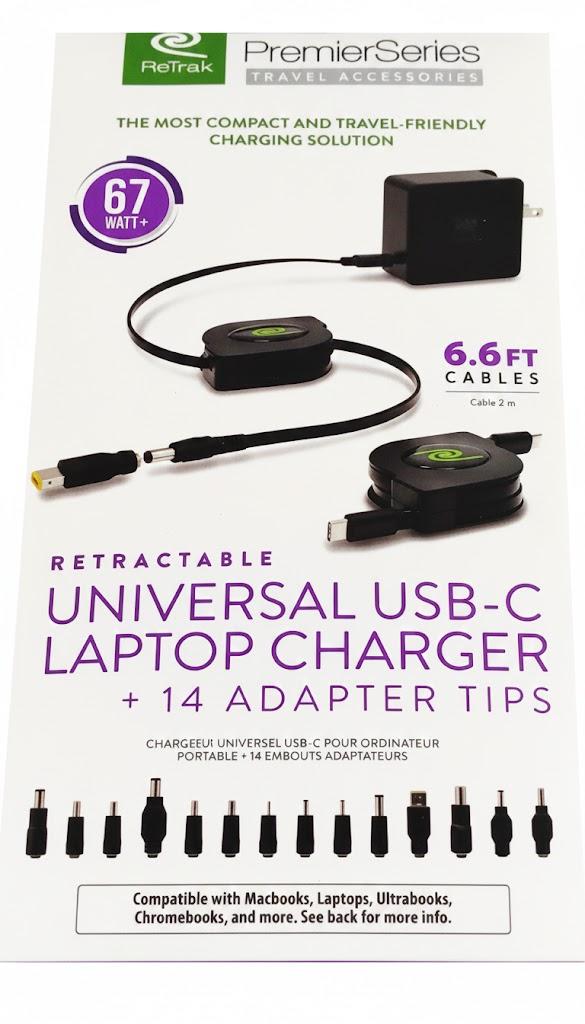 EMERGE 65W USE-C UNVERSAL LAPTOP CHARGER